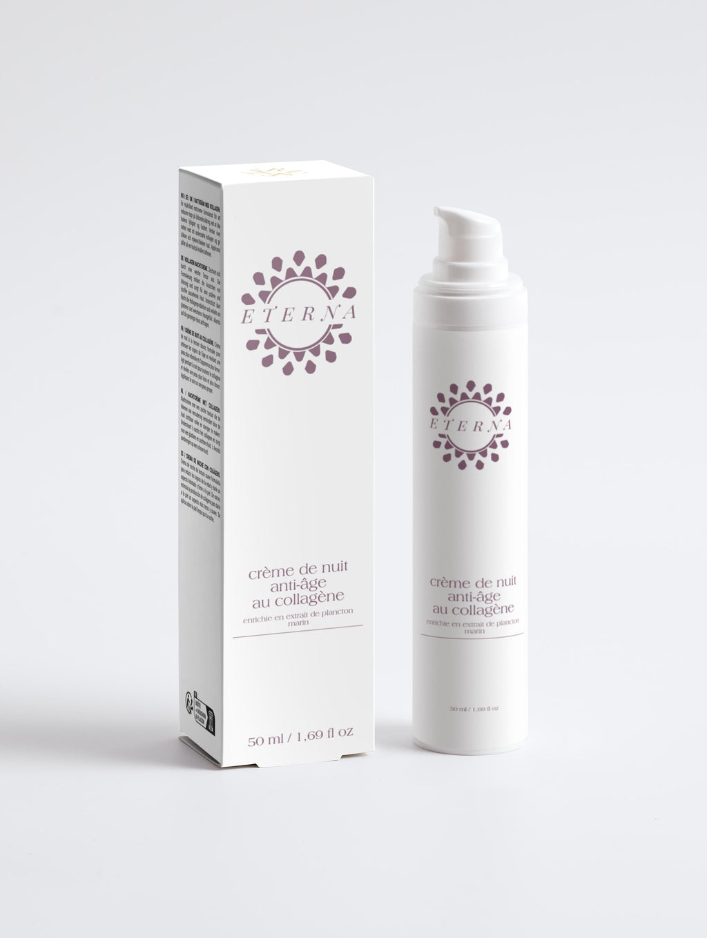 Eterna -crème de nuit Anti-Âge au collagène